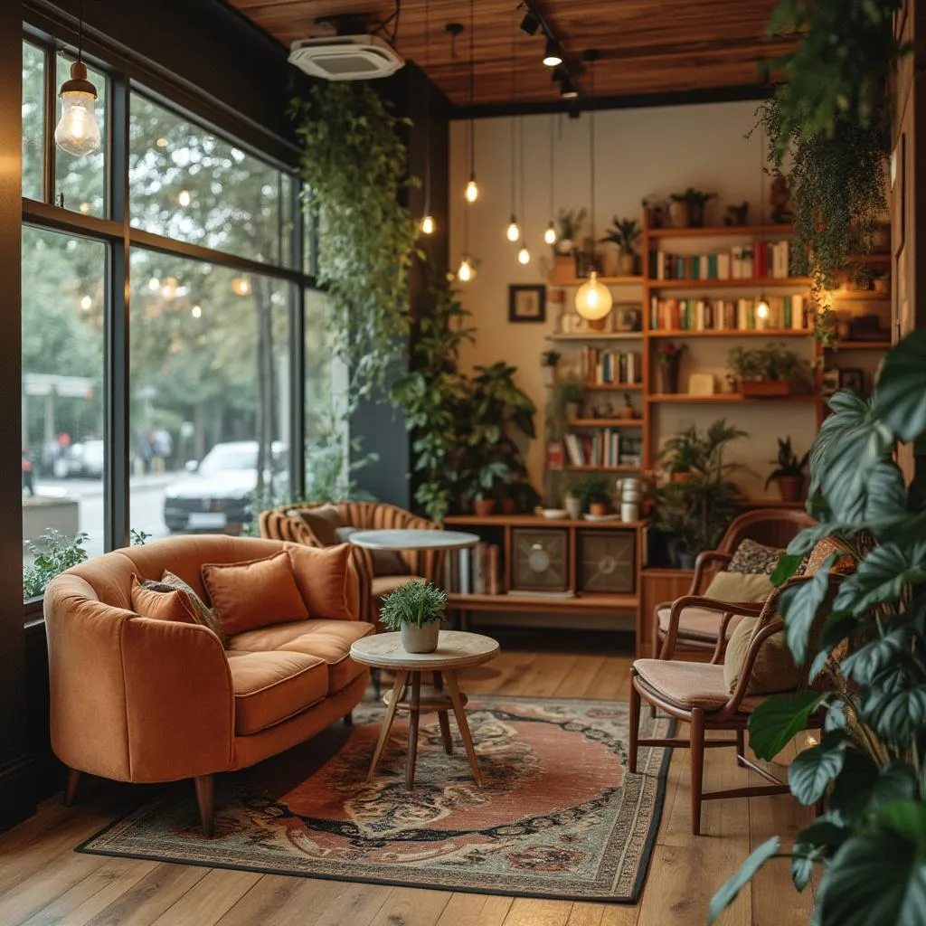 Sala de espera para clientes